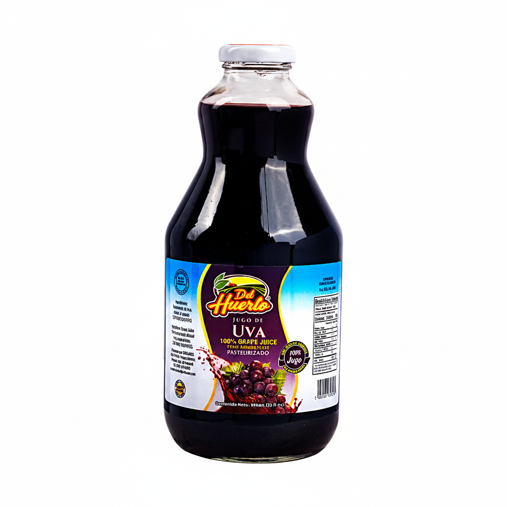JUGO DE UVA DEL HUERTO 32OZ