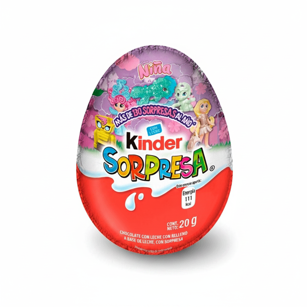 KINDER SORPRESA T12 NIÑA 20GR