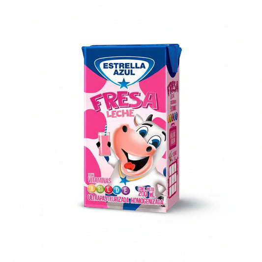 LECHE FRESA ESTRELLA AZUL 200ML