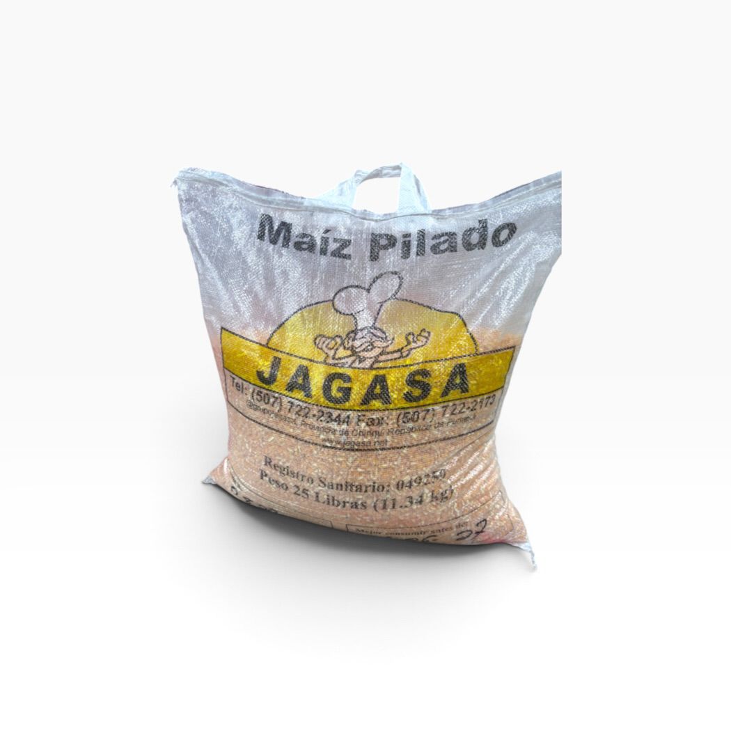 MAIZ PILADO JAGASA SACO 25LB