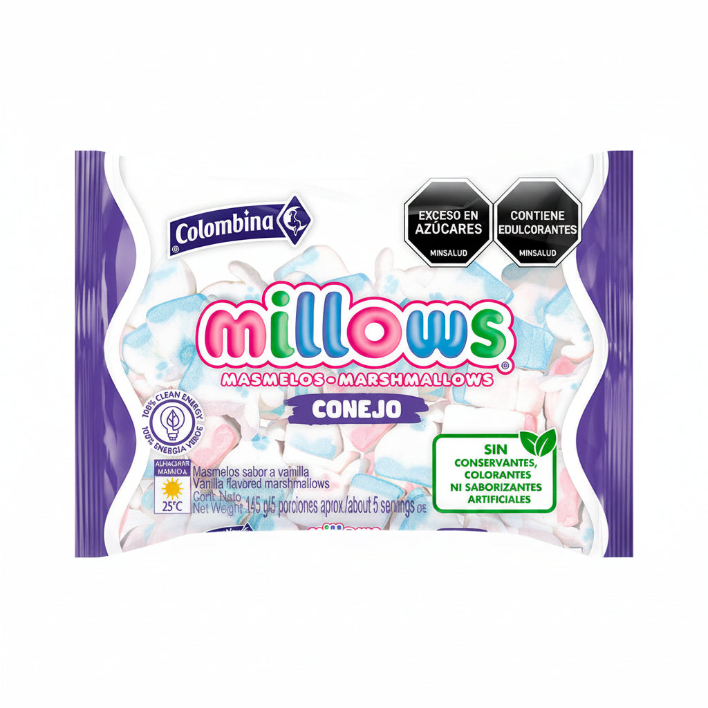 MALVA CONEJOS COLOMBINA 145GR