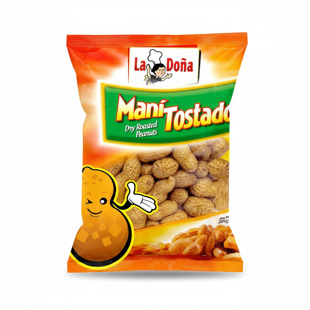MANI TOSTADO CASCARA LA DOÑA 227GR