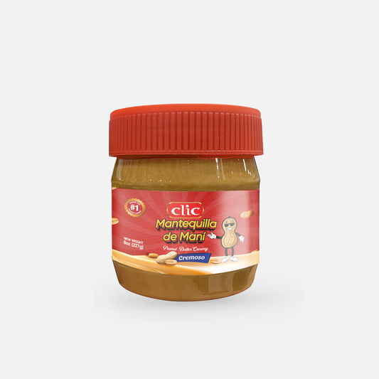 MANTEQUILLA MANI CREMA CLIC 227GR