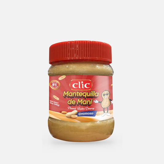 MANTEQUILLA MANI CREMA CLIC 340GR