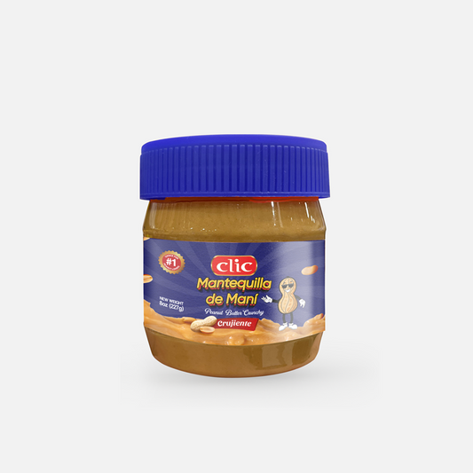 MANTEQUILLA MANI CRUNCHY CLIC 227GR