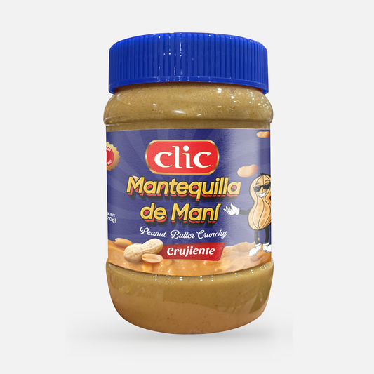 MANTEQUILLA MANI CRUNCHY CLIC 510GR