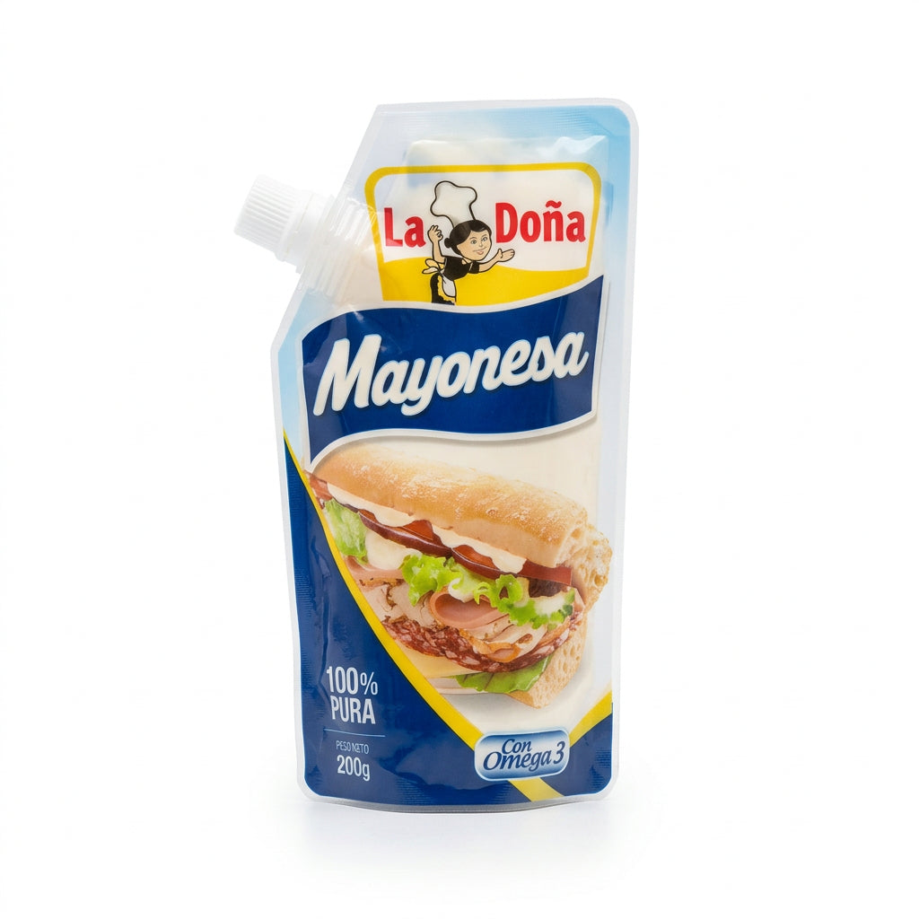 MAYONESA NATURAL LA DOÑA 200GR