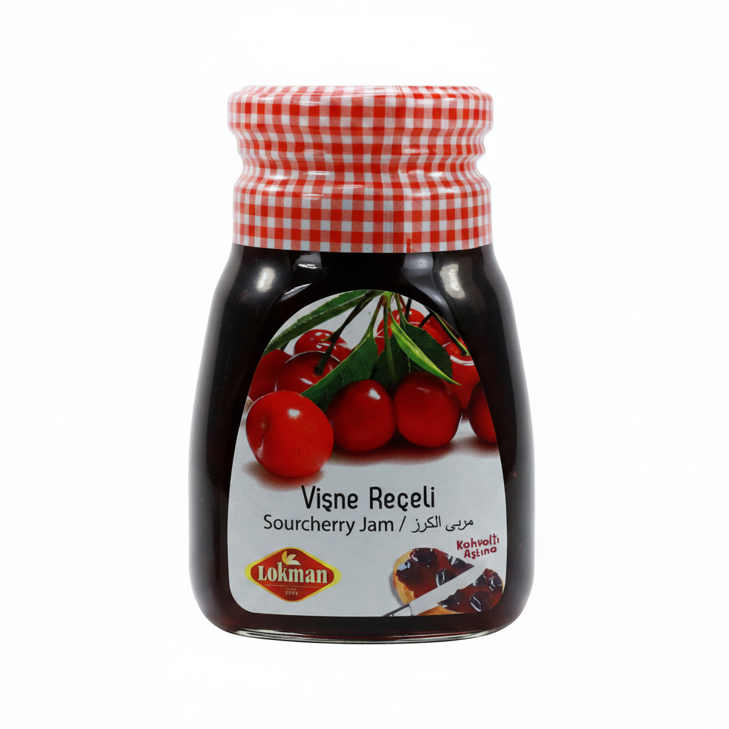 MERMELADA DE CEREZA LOKMAN 360GR
