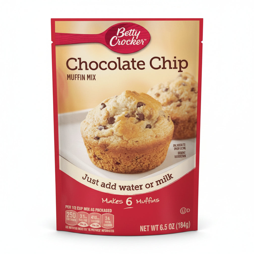 MEZCLA DE MUFIN CHOCOLATE CHIP 6.5OZ