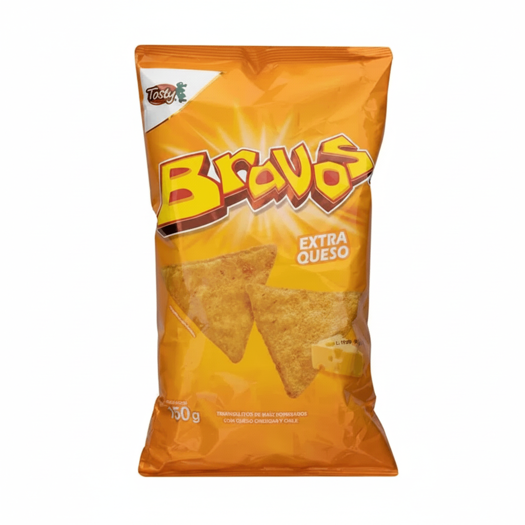 NACHOS BRAVO QUESO FAMILY TOSTY 150GR