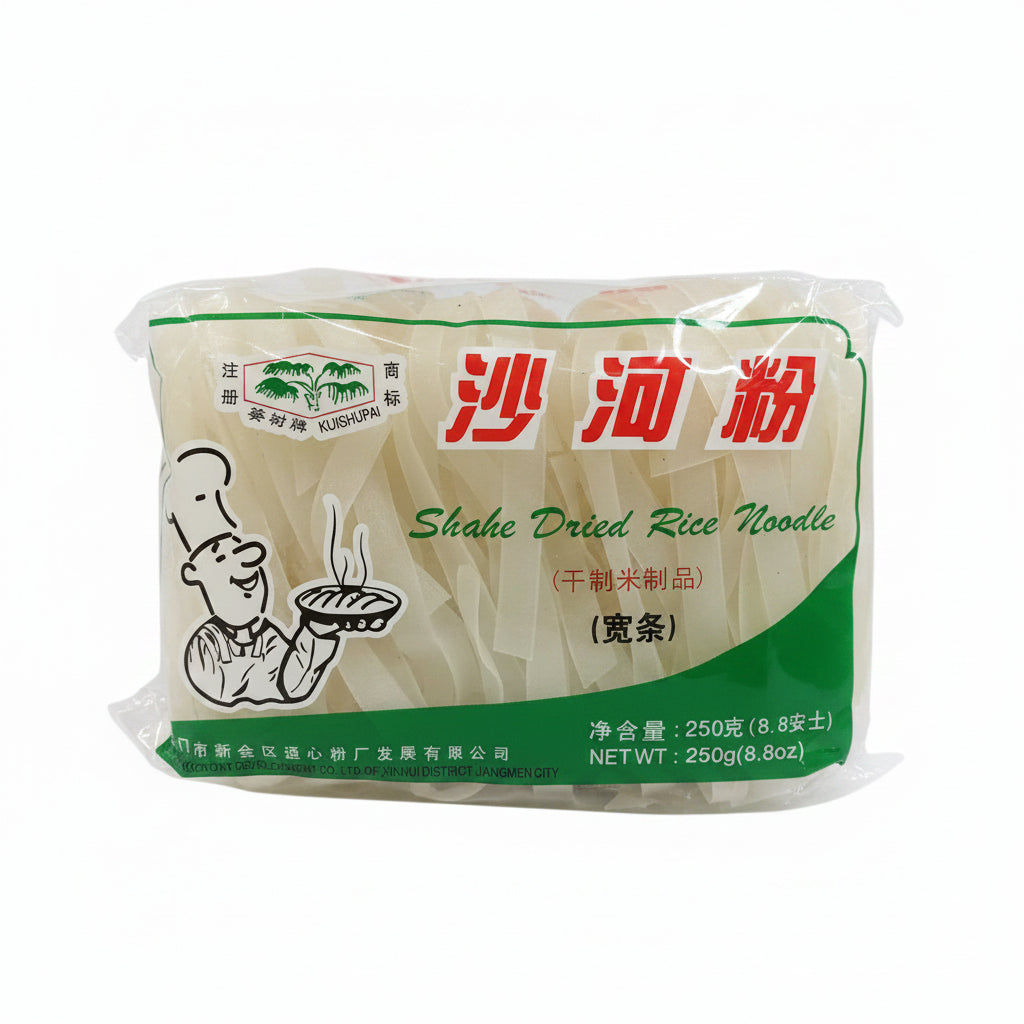 FIDEO DE ARROZ ANCHOS SHAHE DRIE 250GR