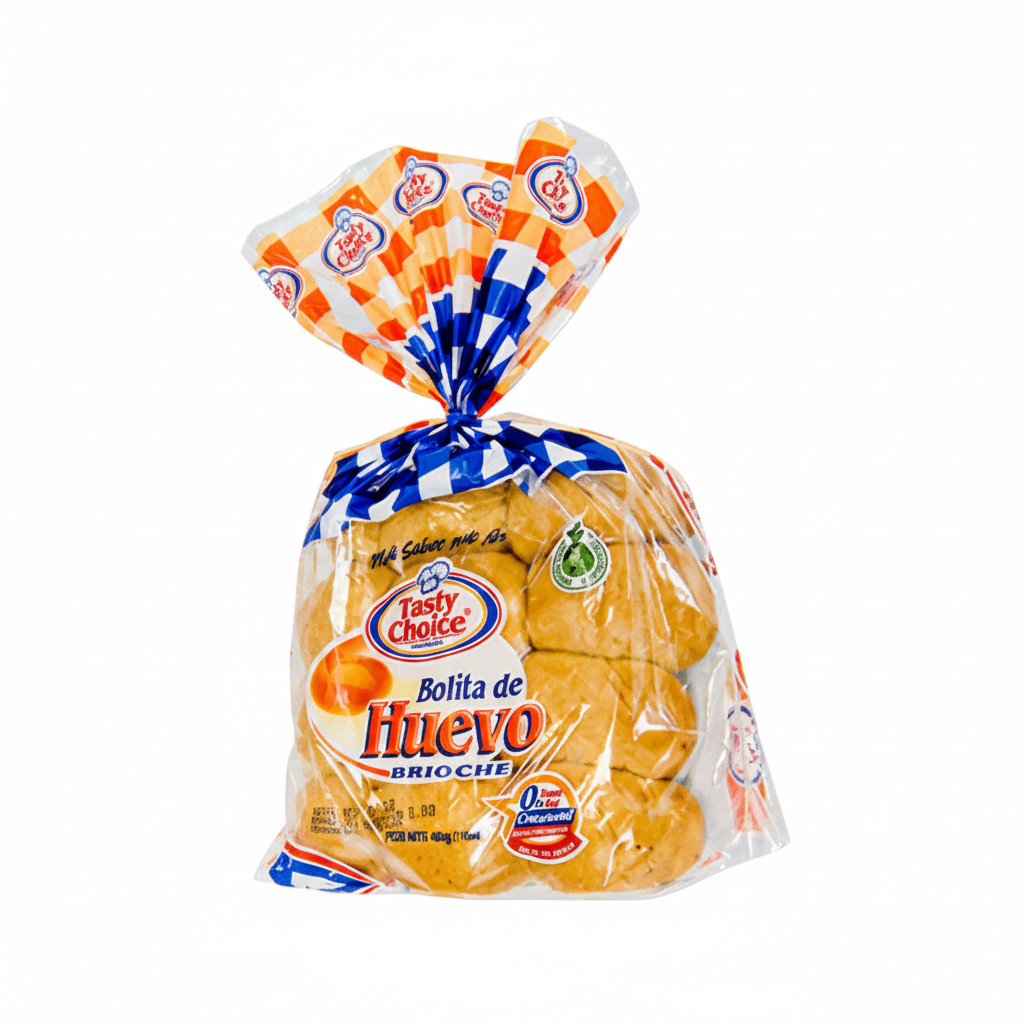 PAN BOLITA DE HUEVO TCHOICE 420GR