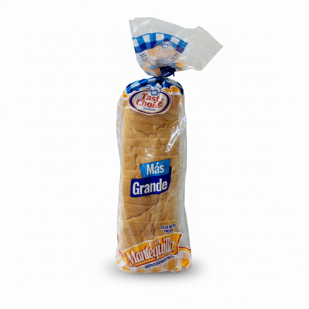 PAN DE MANTEQUILLA TASTY CHOICE 560GR