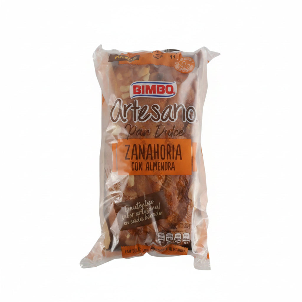 PAN DULCE ARTESANO ZANAHORIA BIMBO 370GR