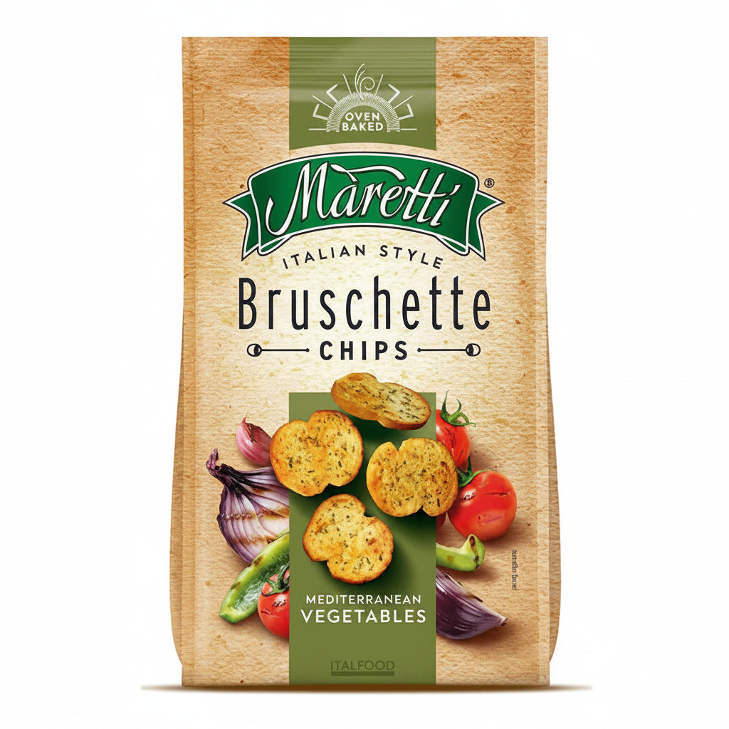 PAN VEGETALES MEDIT MARETTI 140GR