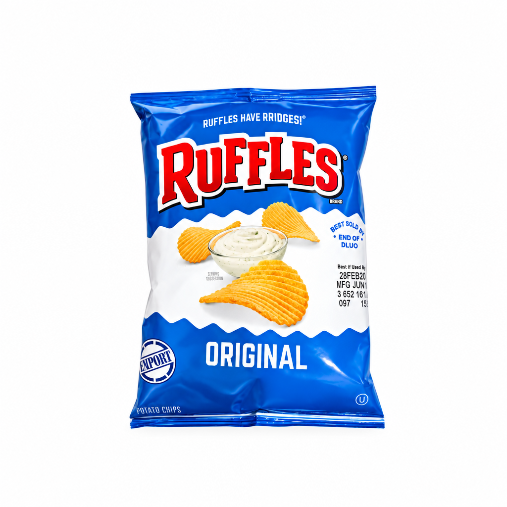 PAPAS REGULAR RUFFLES 1.0OZ