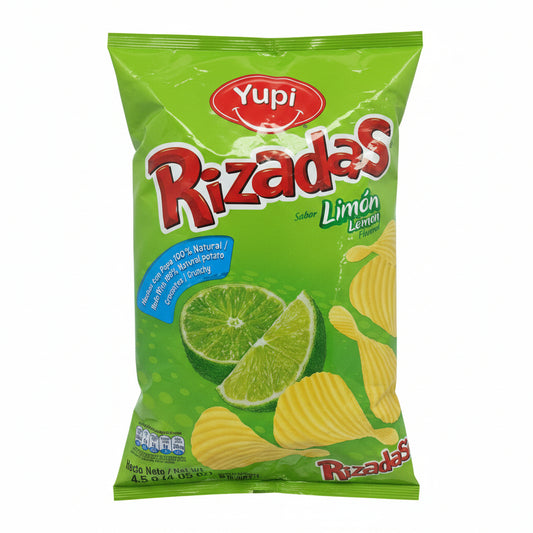 PAPITAS RIZADAS LIMON YUPI 115GR