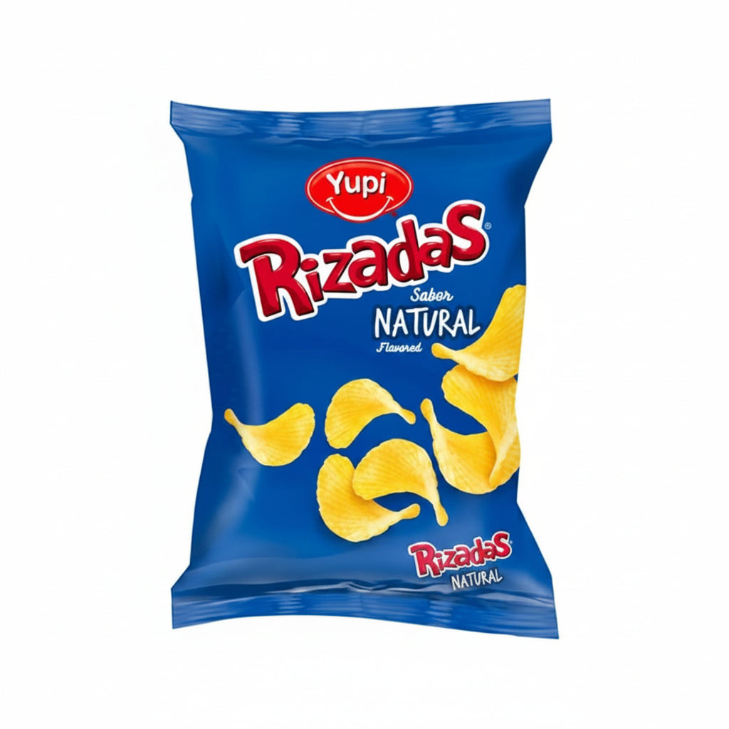 PAPITAS RIZADAS NATURAL YUPI 250GR