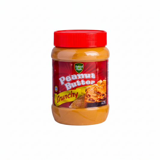 MANTEQUILLA DE MANI CON TROZOS NAT FOODS 510GR