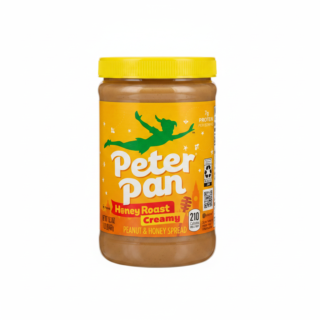 MANTEQUILLA DE MANI CON MIEL PETER PAN 16.3OZ