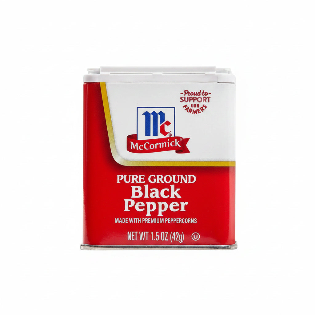 PIMIENTA NEGRA MOLIDO MCCORMICK 42GR