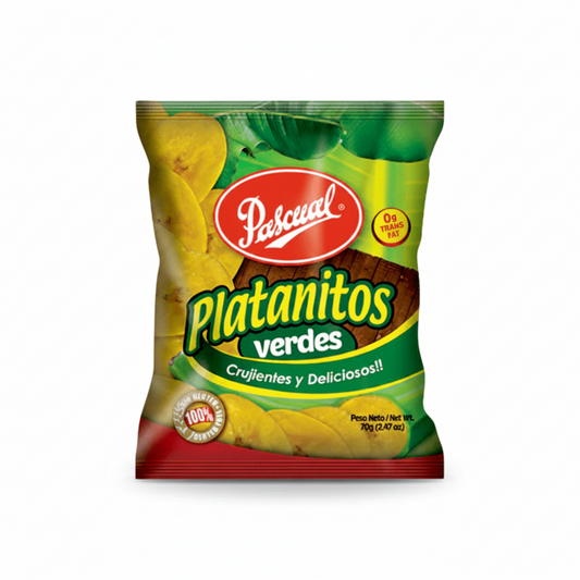 PLATANITO VERDE PASCUAL 70GR
