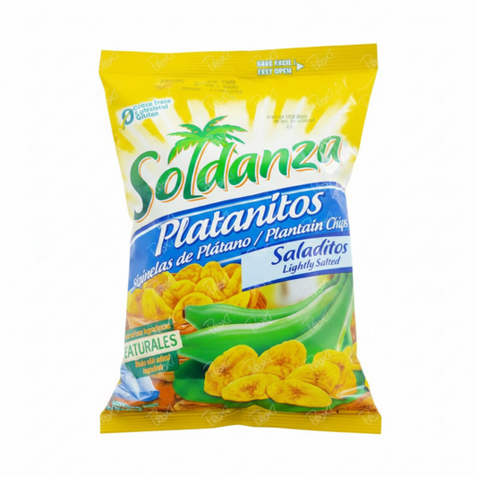 PLATANITO VERDES CON SAL SOLDANZA 71GR