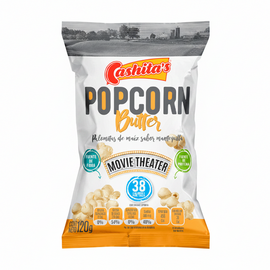 PALOMITAS DE MAIZ CON MANTEQUILLA CASHITAS 120GR