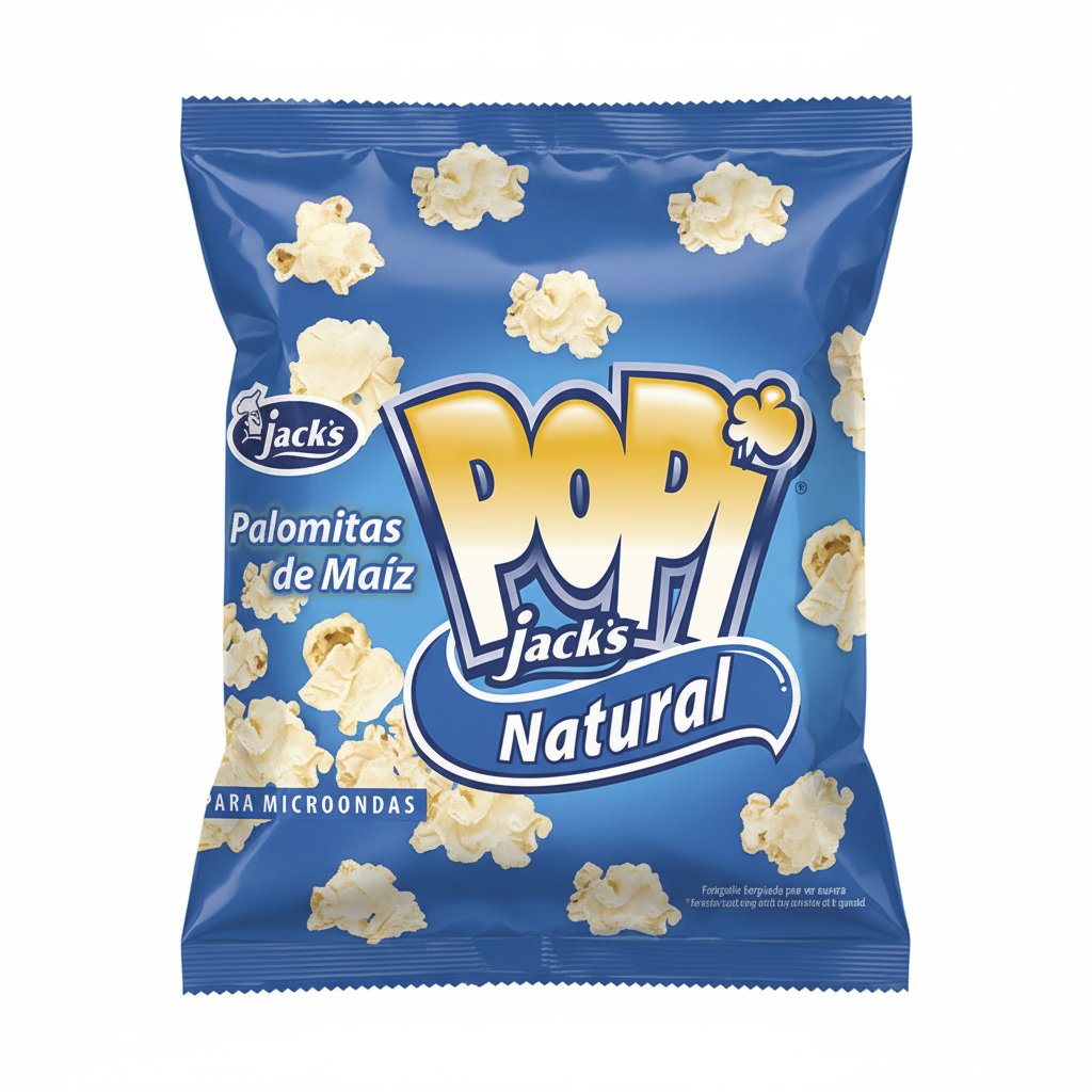 POPCORN NATURAL POPI JACKS 99GR