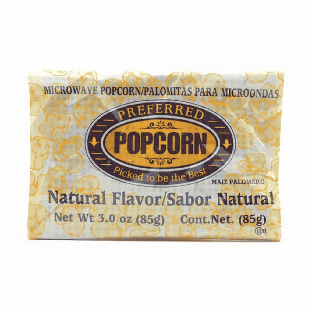 POPCORN NATURAL PREFERRED 85GR