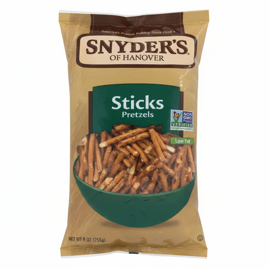 PRETZELS EN PALITO SNYDERS 255.2GR