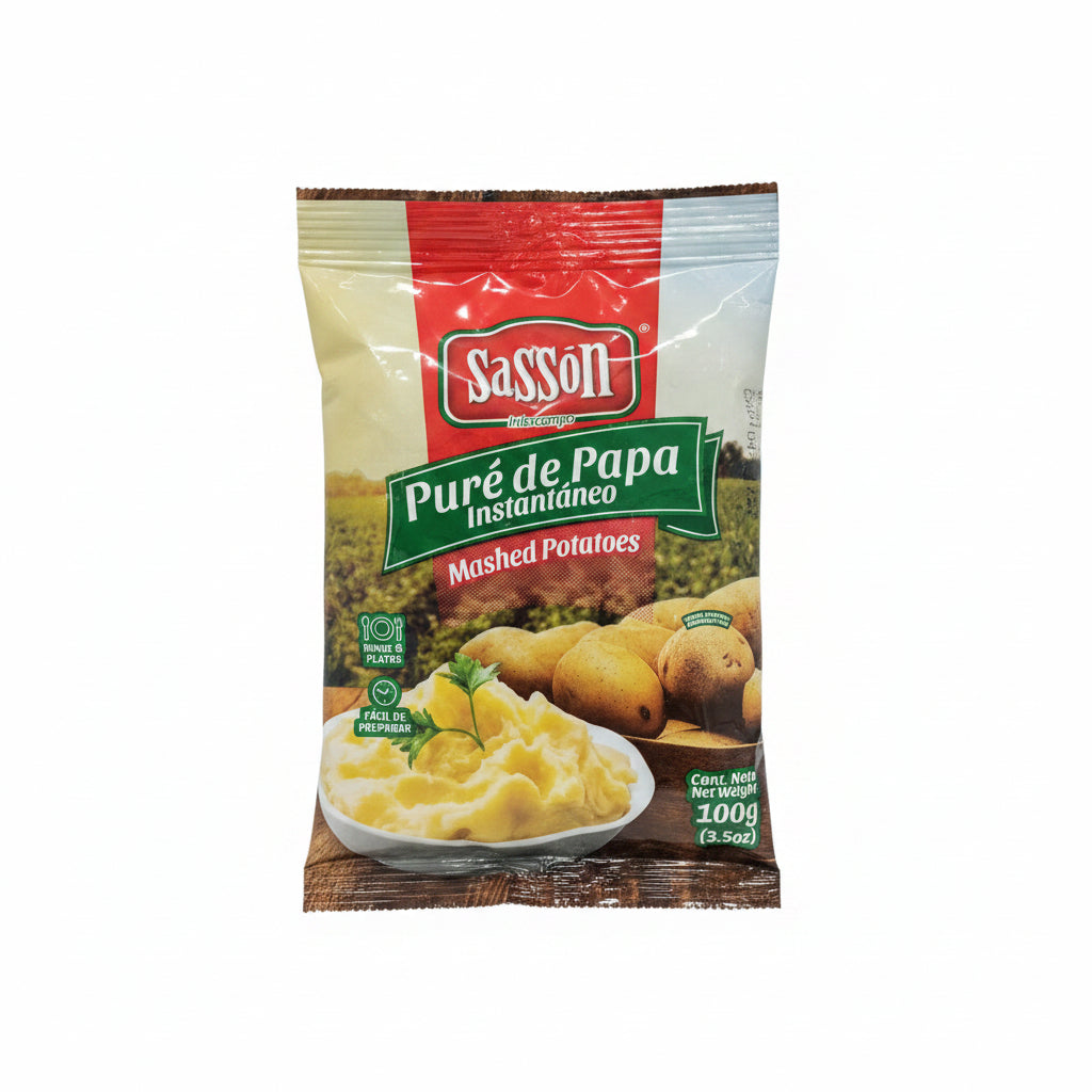 PURE DE PAPA BOLSA SASSON 100GR