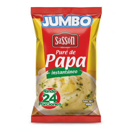 PURE DE PAPA JUMBO SASSON 400GR