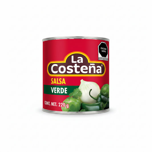 SALSA MEXICANA VERDE LA COSTEÑA 220GR
