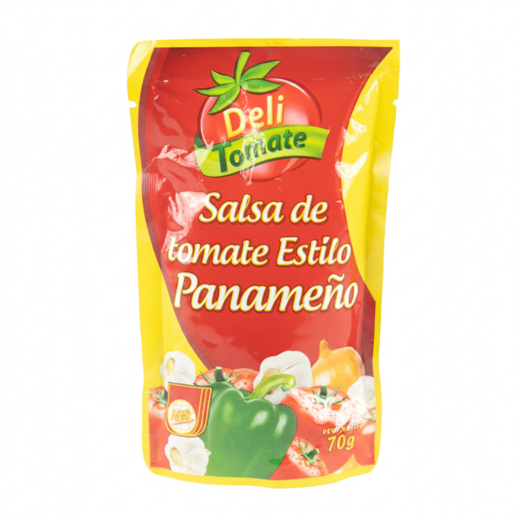 SALSA DE TOMATE ESTILO PANAMEÑO DELI 70GR