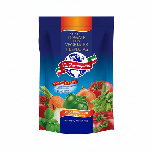 SALSA DE TOMATE VEGETALES LA PARMIGIANA 100GR