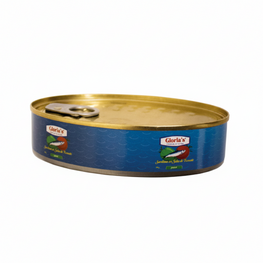 SARDINAS EN SALSA DE TOMATE PICANTE GLORIAS 200GR