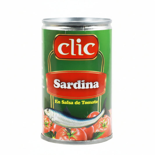 SARDINAS EN SALSA DE TOMATE CLIC 5.5OZ