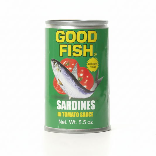 SARDINAS EN SALSA DE TOMATE GOOD FISH 5.5OZ