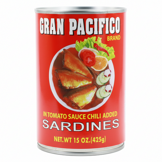SARDINAS EN SALSA DE TOMATE PICANTE 15OZ