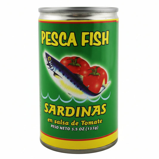 SARDINAS EN SALSA DE TOMATE PESCA FISH 5.5OZ