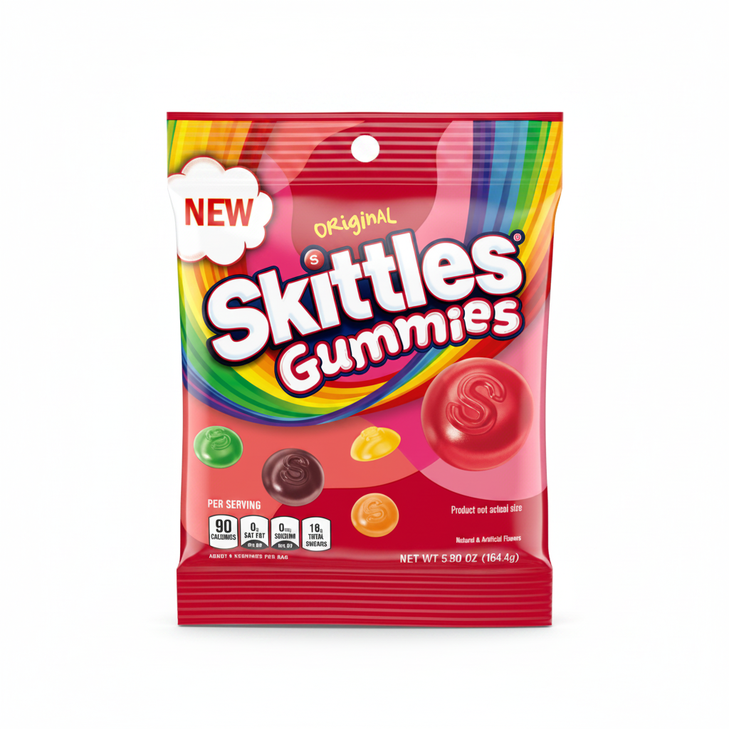 SKITTLES GUMMIES ORIGINAL 5.8OZ