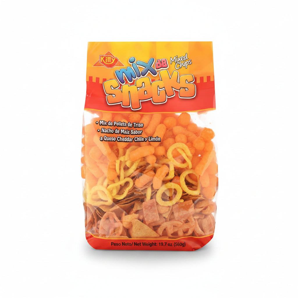 SNACKS MIX BOLSA KITTY 560GR