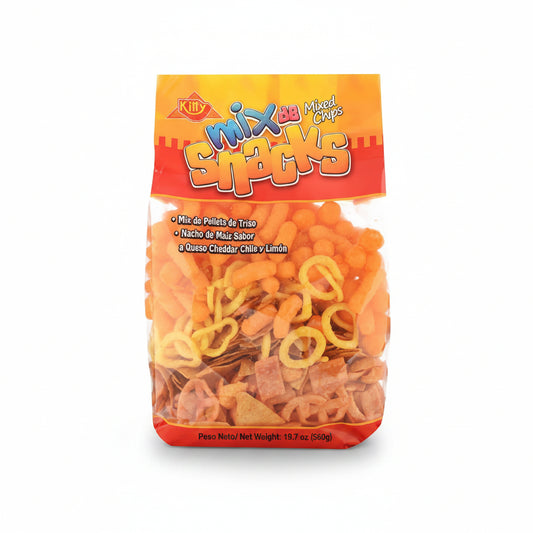 SNACKS MIX BOLSA KITTY 560GR