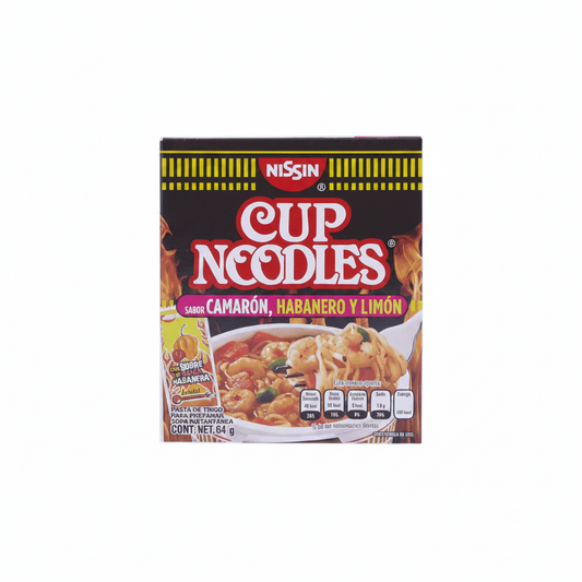 SOPA CAMARON HABANERO LIMON NISSIN 64GR