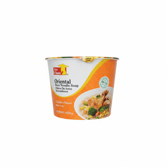 SOPA DE POLLO CON FIDEOS DE ARROZ  TIO CHAN 105GR