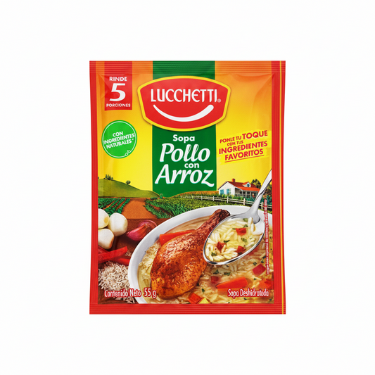 SOPA POLLOARROZ LUCCHETTI 55G