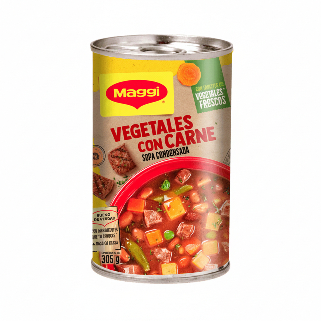 SOPA VEGETALES CARNE MAGGI 305GR