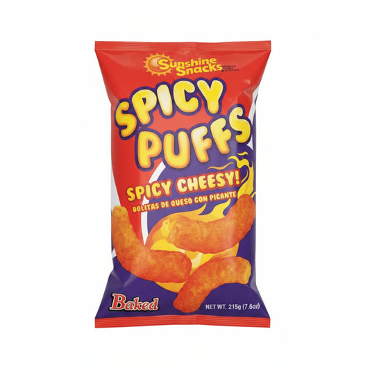 SPICY PUF CHEESY SUNSHINE 215GR