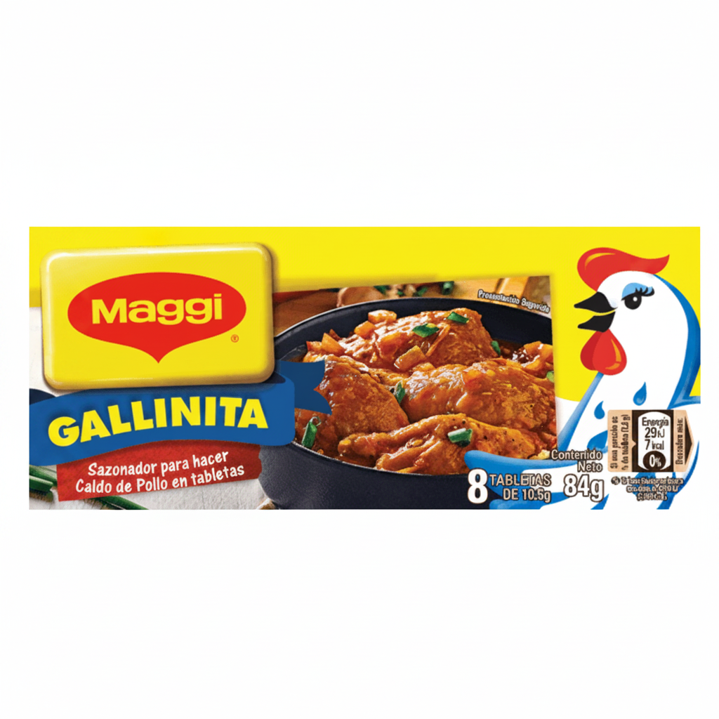 TABLETA CALDO DE POLLO MAGGI 105GR